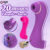 Poderoso Vibrador De Vagina G Spot Massager Clitoris Estimulação Vibração Mamilo Chupador De Mamilos Adultos