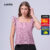 Lovito Regata Feminina Casual Estampa Xadrez LB394BRL423