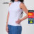 Lovito Top Regata Feminina Gola Alta Lisa Básica LB209BRL238