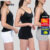 Lovito Kit 3 Shorts Feminino Segunda Pele Malha Liso LB1314BRL1344