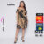 Lovito Vestido Casual Tropical Plus Size Curve Feminino LB1211BRL1241