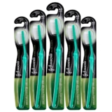 Kit 5 Escova Dental J&j Reach Ultra Clean Macia