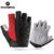 ROCKBROS Luvas De Bicicleta Masculina De Ciclismo Meio Dedo MTB À Prova De Choque Esportivas Vestuário Unissex