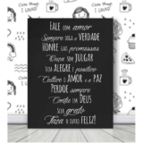 Quadro Decorativo – Fale Com Amor