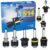 Par Kit Lâmpadas Super LED Shocklight S14 – H1 H3 H4 H7 H8 H9 H11 H16 H27 HB3/HB4 Para Carro