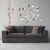 25 Mini Corações Decorativos Acrílico Espelhado Sala Quarto