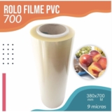 Rolo Bobina Plastico De Filme Pvc 38cm X 700 Metros ( Chocobraz ) off