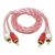 Cabo Automotivo Som Rca 1 Metro 1m Stetsom Blindado Ouro