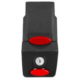Peça de Reposição Fechadura Completa para Baú Bauleto Smart Box 3 30 Litros Pro Tork Acessório Moto