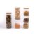 Kit Potes Hermeticos Vidro Quad Flat 1900/1400/800ml – 6pçs