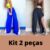 Kit 2 Calça Pantalona Feminina Fenda Lateral Moda