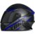 Capacete Moto Fechado R8 Azul/Cinza/Preto Viseira Fumê Inmetro Tamanho 56 58 60  – Pro Tork