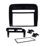 Moldura Painel 2 Din Fiat Punto 2008 2009 2010 2011 2012 – Black Piano