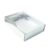 Caixa Gaveta com Visor – 12x16x4cm Prata 10un – Assk Rizzo