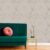 Papel De Parede Fendi Rose Gold Decoração Quarto Estilo Modernidade Casa