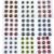 183pcs 3D Stick Fishing Eyes For Lure Making Fly Tying Fake Eyes Fishing Lure Diy Red Yellow Blue Black orange 3 4 5 6mm