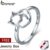 Bamoer Anel Gatinho / Gato De Prata Esterlina 925