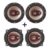 Kit Auto Falantes 6 E 5 Bravox 200w Rms Gol G3 G4 G5 G6 G7