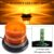Giro Led Luz De Advertencia 12 24v  Sinalizador De Led Amarelo Giro Flex