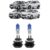 Par Lampadas Super Brancas 8500k H27 Farol De Milha Prisma Onix Cobalt Spin