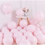 50~250 Balão Bexiga Nº 7 ROSA CANDY Cores Pasteis//