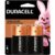 Pilha Grande D Alcalina Duracell com 2 Unidades