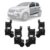 Kit Trava Elétrica Tragial Específica Fiat Mobi 4 Portas