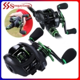 Sougayilang Carretilha de pesca 12+1 Ball Bearings 8.1:1 Gear Ratio Max Drag 6-8KG