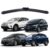 Par Palhetas Limpador Parabrisa Dianteiro Corolla Rav4 Fit 2015 A 2020 S-cross