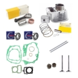 Kit Motor Completo Cg 125 2000 Até 2001 Rolamentos Biela Válvulas