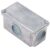 Condulete Tipo X  Multiplo Aluminio 3/4 Com 2 Tampoes Wetzel