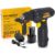 Parafusadeira E Furadeira 3/8 12v A Bateria Profissional