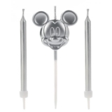 Vela Mickey Rosto Prata Disney – Rizzo
