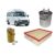 Kit Revisão Filtros Sprinter 311/313/413 Cdi