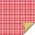 Folha para Ovos de Páscoa Double Face Tweed Vermelho 69x89cm – 05 unidades – Cromus Páscoa