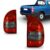 Lanterna Corsa Pick Up 4 Portas 2000 2001 2002 Fumê