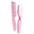 Conjunto Escova e Pente Ultra Macia Rosa – Lillo