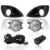 Kit farol auxiliar Milha Fiesta 2010 a 2014 Bmo Com grade