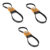 Kit 3 Correias Honda Civic 1.7 Ar Direção Alternador