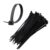 Abracadeira Flexivel Nylon 15cm Preto Poliamida 100 Pecas