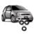 Kit Com 2 Borrachas Para Porta + Porta mala do Ford Ka1997,1998,1999,2000,2001,2002,2003,2004,2005,2006 e 2007