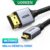 Cabo Micro HDMI UGREEN 1M 4K/60H Para Macho GoPro Projetor Sony