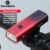 Rockbros Bike Light 600 Lumen IPX6 À Prova D’água Luz Frontal De Bicicleta 5 Modelos Lâmpada Inteligente Controle De Temperatura Farol Acessórios Para