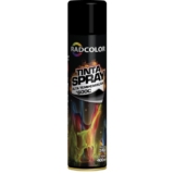 Tinta Spray Alta Temperatura 600º Preto Fosco (400 ml) Radnaq
