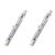 Kit 2 Lampadas Halogena Palito 150W 220V R7S Luz Amarela