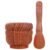 Pilão com Socador Plastico 325ML Reforçado Cozinha Culinária