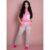 Pijama Feminino Longo Calça E Manga Curta Com Bolso Inverno Estampada