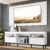 Rack c/ Painel e Suporte TV 65″ e Pés Retrô Flórida Multimóveis Branco/Preto