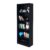 Estante Gamer Multiuso 60 cm Multimóveis CR25039 Preta/Azul