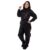 Conjunto Capa de Chuva Feminino Tamanho P Preto Impermeavel Motoqueiro Nylon 0,20mm Pioneira – 1101-F-PRE-P